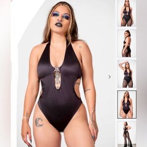 Killstar bodysuit, worn once, just fits too big for me